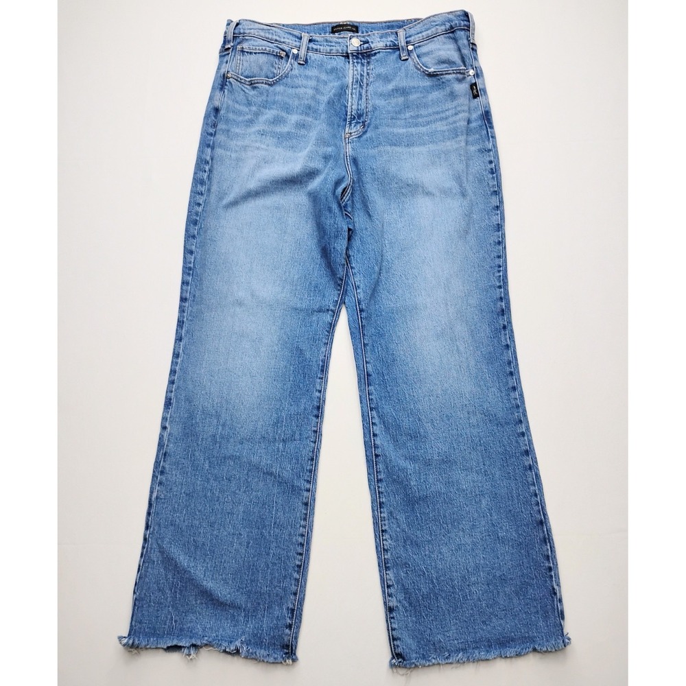 Silver Jeans Highly Desirable Trouser Womens High Rise Wide Leg 16 31in inseam